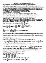 Bài tập về Hạt nhân nguyên tử môn Vật lý Lớp 12 - Phần 5